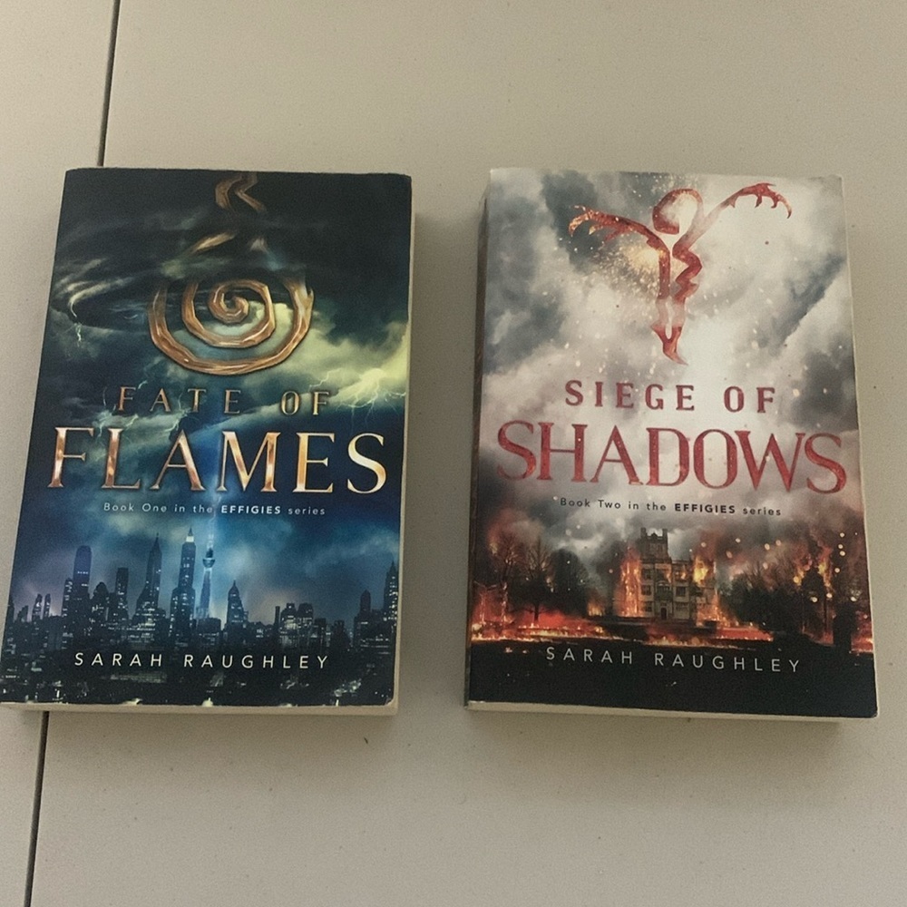 First 2 Books In The Effigies Series Written By Sarah Raughley